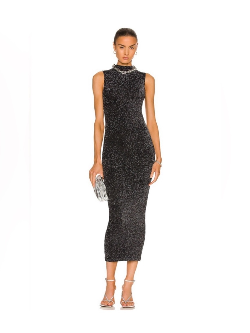 Revolve Alix NYC black open back sexy dress